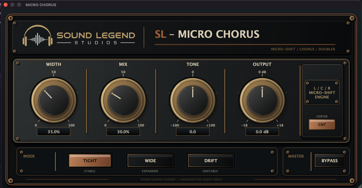 MICRO CHORUS interface